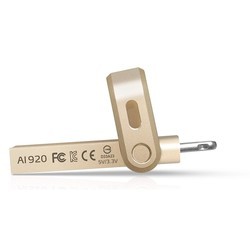 USB Flash (флешка) A-Data AI920 32Gb (золотистый)