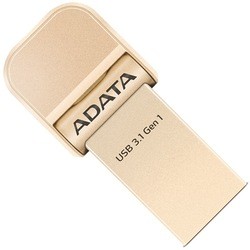 USB Flash (флешка) A-Data AI920 128Gb (золотистый)