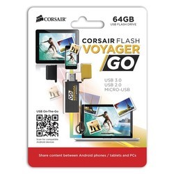 USB Flash (флешка) Corsair Voyager GO 128Gb