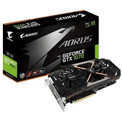 Видеокарта Gigabyte GeForce GTX 1070 AORUS 8G