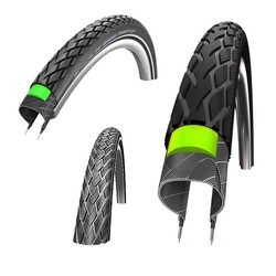 Велопокрышка Schwalbe Marathon GreenGuard Wired 20x1.5