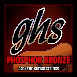 Струны GHS Phosphor Bronze 6-String 12-54