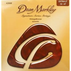 Струны Dean Markley Vintage Bronze Acoustic XL