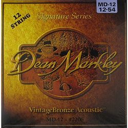 Струны Dean Markley Vintage Bronze Acoustic 12-String MED