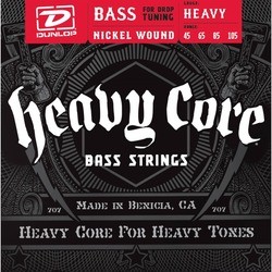 Струны Dunlop Heavy Core Bass 45-105