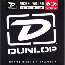 Струны Dunlop Nickel Wound Bass Medium 45-105