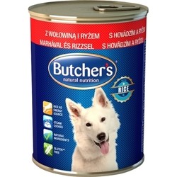Корм для собак Butchers Basic Canned Pate with Beef/Rice 1.2 kg