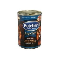Корм для собак Butchers Superior Canned with Chicken/Venison in Gravy 0.4 kg