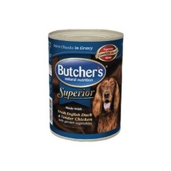 Корм для собак Butchers Superior Canned with Chicken/Duck in Gravy 0.4 kg