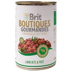 Корм для собак Brit Boutiques Gourmandes Lamb Bits/Pate 0.4 kg