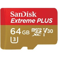 Карта памяти SanDisk Extreme Plus V30 microSDXC UHS-I U3