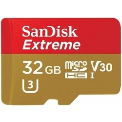 Карта памяти SanDisk Extreme Action V30 microSDHC UHS-I U3