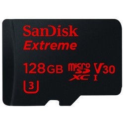 Карта памяти SanDisk Extreme Action V30 microSDXC UHS-I U3 128Gb