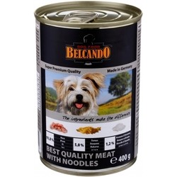 Корм для собак Bewital Belcando Adult Canned Meat/Noodles 0.4 kg