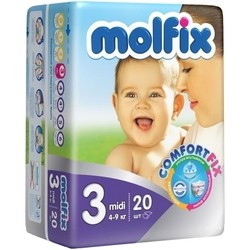 Подгузники Molfix Comfort Fix 3 / 68 pcs