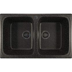 Кухонная мойка Mixline ML-GM23 (черный)