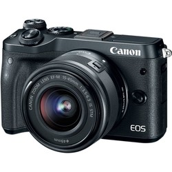 Фотоаппарат Canon EOS M6 kit 15-45 (серебристый)