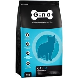 Корм для кошек Gina Adult Cat 33 Denmark 3 kg