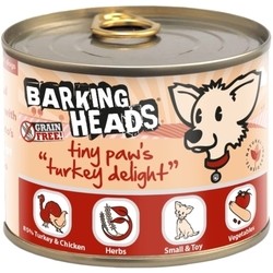 Корм для собак Barking Heads Canned Tiny Paws Turkey Delight 0.2 kg