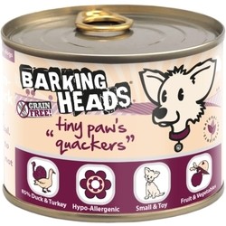 Корм для собак Barking Heads Canned Tiny Paws Quackers 0.2 kg