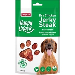 Корм для собак Beaphar Happy Snack Dry Chicken Jerky Steak 0.06 kg