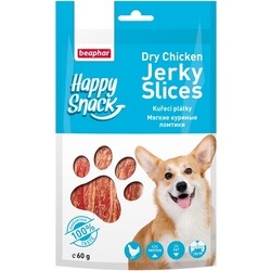 Корм для собак Beaphar Happy Snack Dry Chicken Jerky Slices 0.06 kg