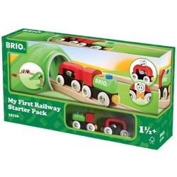 Автотрек / железная дорога BRIO My First Railway Starter Pack 33726