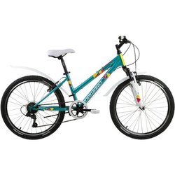 Велосипед Forward Iris 24 1.0 2017 (зеленый)