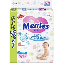 Подгузники Merries Diapers M / 76 pcs
