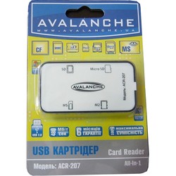 Картридеры и USB-хабы Avalanche ACR-207