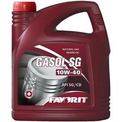 Моторное масло Favorit Gasol SG 10W-40 5L