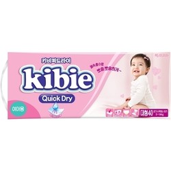 Подгузники Kibie Quick Dry Diapers Girl L