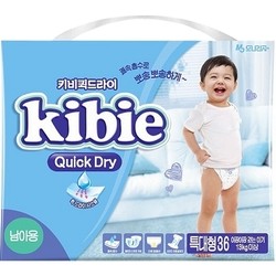 Подгузники Kibie Quick Dry Diapers Boy XL / 36 pcs