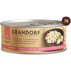 Корм для кошек Grandorf Adult Canned with Chicken Breast/Crab 0.07 kg