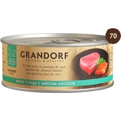 Корм для кошек Grandorf Adult Canned with Tuna Fillet/Salmon 0.07 kg