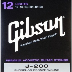 Струны Gibson SAG-J200L