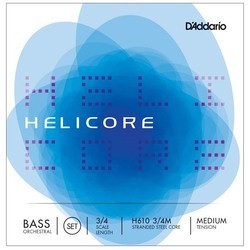 Струны DAddario Helicore Double Bass 3/4 Medium