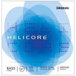 Струны DAddario Helicore Hybrid Double Bass 3/4 Medium