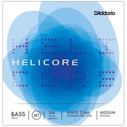 Струны DAddario Helicore Solo Double Bass 3/4 Medium