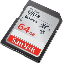 Карта памяти SanDisk Ultra SDXC UHS-I 533x Class 10 128Gb