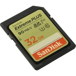 Карта памяти SanDisk Extreme Plus V30 SDHC UHS-I U3