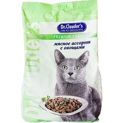 Корм для кошек Dr.Clauders Adult Cat Food with Meat Assorted/Vegetables 0.4 kg