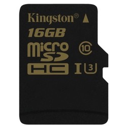 Карта памяти Kingston Gold microSDHC UHS-I U3