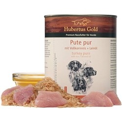 Корм для собак Hubertus Gold Canned with Puree Turkey/Rice 0.8 kg