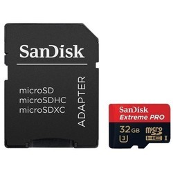 Карта памяти SanDisk Extreme Pro V30 A1 microSDHC UHS-I U3 32Gb