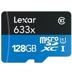 Карта памяти Lexar microSDXC UHS-I 633x 128Gb