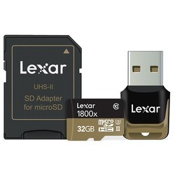 Карта памяти Lexar Professional 1800x microSDHC UHS-II 32Gb