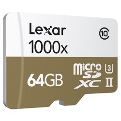Карта памяти Lexar Professional 1000x microSDXC UHS-II 64Gb