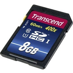 Карта памяти Transcend Premium 400x SDHC Class 10 UHS-I 8Gb