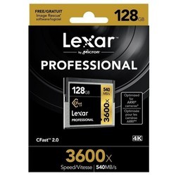 Карта памяти Lexar Professional 3600x CompactFlash 256Gb